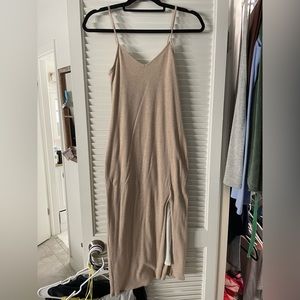 Abercrombie Nude Midi Dress
